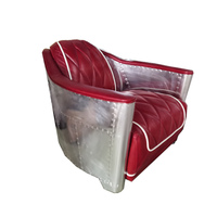 Canapé Jack en cuir Spitfire, mobilier Antique suspendu, fauteuil de style rétro, en Aluminium, siège volant