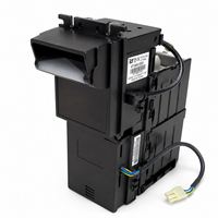 Lecteur de billets commercial, validateur de billets de banque, accessoire de paiement avec boîte à monnaie pour machines de jeux d'arcade