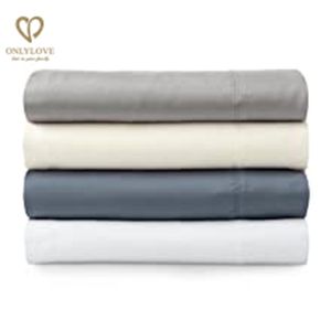 Nouvel ensemble de draps en coton de bambou biologique antibactérien uni, rafraîchissant, naturel et doux, 300 fils, vente en gros <span class=keywords><strong>2021</strong></span> - Product Image 6