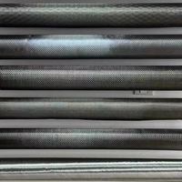 Fabricants d'usine Tissu en fibre de carbone 2x2 Twill Weave 3K 200g Tissu de carbone noir