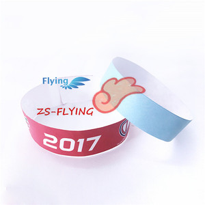 <span class=keywords><strong>2023</strong></span> bracelets en papier jetables imprimés bon marché pour une utilisation unique, événements de fête - Product Image 4