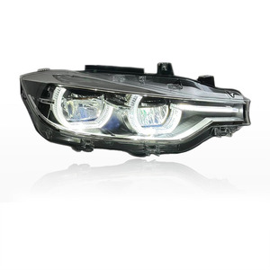 SJC Auto Exclusive Product V2 Ikon Headlight for F30 F35 2013-2018 LED Head Lamp Yellow and White Daytime <strong>Running</strong> <strong>Lights</strong> - Product Image 3