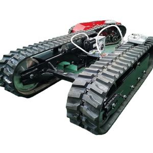 Sistema de Chasis con Orugas de Goma de 500k para Control Remoto, Orugas de Goma para Chasis, Orugas de Acero para Chasis, DIY - Product Image 1