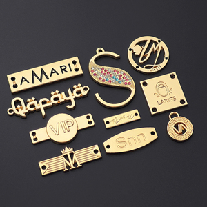 Túi xách, túi vàng, hijab, abaya, khăn, giày, <span class=keywords><strong>logo</strong></span> thương hiệu, nhãn mác quần áo, ghim tùy chỉnh, <span class=keywords><strong>logo</strong></span> kim loại cho quần áo, túi xách, túi đeo tay - Product Image 5