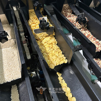 Machine de remplissage automatique de granulés de céréales haute précision 1kg 2kg 5kg pour riz, blé, maïs, avec pesoir linéaire et étiqueteuse pour sacs plastiques