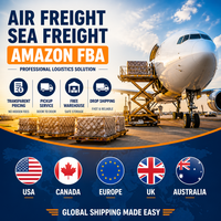 Transitaire logistique direct Chine-USA, agent d'expédition DDP, transport maritime et aérien vers Chicago, Dallas, Atlanta et autres villes intérieures