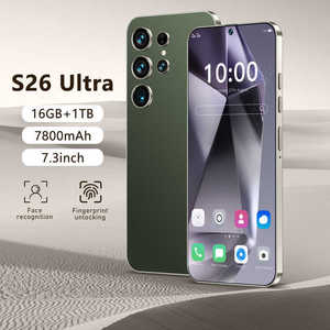2025new đến gốc điện thoại di động S26 siêu điện thoại thông minh 16GB + 1TB 5G Dual <span class=keywords><strong>Sim</strong></span> thẻ điện thoại di động <span class=keywords><strong>Android</strong></span> 14 5g <span class=keywords><strong>Android</strong></span> điện thoại - Product Image 2