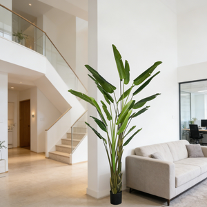 Wholesale <strong>Best</strong> Selling Premium <strong>Artificial</strong> <strong>Banana</strong> <strong>Trees</strong> Evergreen Faux Strelitzia Lifelike <strong>Artificial</strong> <strong>Banana</strong> <strong>Tree</strong> Home Decor - Product Image 4