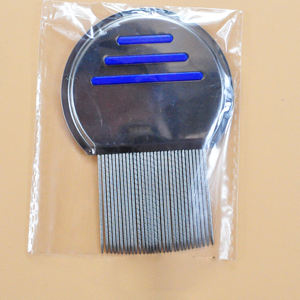 Peigne professionnel en acier inoxydable Offre Spéciale pour poux et lentes d'animaux de compagnie pour le traitement des poux de tête avec logo personnalisé - Product Image 3