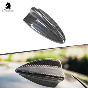 Konforhom For Alfa Romeo Giulia/Stelvio Real Carbon Fiber Shark Fin Antenna Cover Trim Cap - View #4
