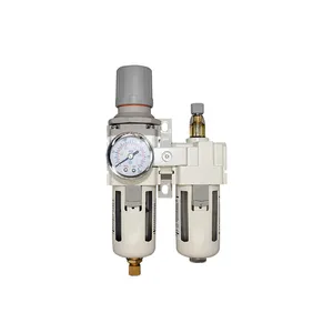 High Quality FRL Units Air Filter Regulator Lubricator Combination FRL Units Pneumatic Air Combination Pneumatic Air Filter