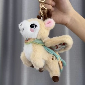 Llavero de Peluche Estilo Dunhuang con Gato Volador y <span class=keywords><strong>Ciervo</strong></span> de Nueve Colores, Adorno para Bolsa, Regalo al por Mayor - Product Image 4