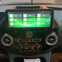 Untuk Benz Vito V-Class 2016-2021 12.3 Inch 2K Android Car Stereo OEM Fit Plug & Play DSP GPS Navigasi Layar Sentuh Head Unit