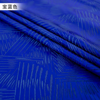 Tissu jacquard tissé écologique occultant double face pour vêtements homme et fille, tissu brocart damassé occultant