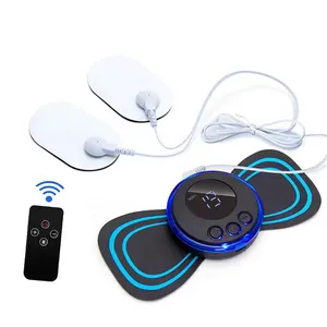 Mini masseur de cou One drag trois ems avec télécommande ems masajeador de cuello masseur de cou électrique