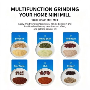 Safe Durable Electric Coffee Bean Grinder Multi-purpose Spice Grinder with <strong>UK</strong> Plug for Household Cafe Prep - Product Image 6