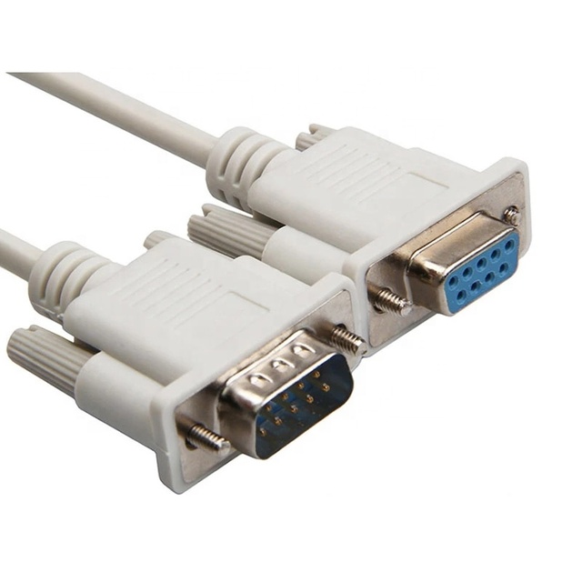1.5M 3M 5M 10M 50M DB9 Serial Cable 9 Pin RS232 Male to Female PC Converter Extension Cable  Adapter Cable
