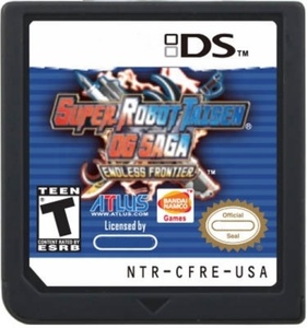 Versión Estadounidense, Inglés, para <span class=keywords><strong>Super</strong></span> Robot Taisen OG Saga Endless Frontier, Videojuego, Cartucho <span class=keywords><strong>de</strong></span> Plástico para Consola NDSL 2DS 3DS - Product Image 3