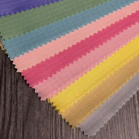 Tissu en nylon ripstop 210T enduit PU, 65 GSM, ultraléger, imperméable, anti-déchirure, pour tente, veste de pluie, sac de plein air, GRS OEKO-TEX OEM