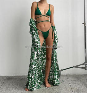 Trajes de Baño Sexys para Mujer en Oferta, Trajes de Baño de Lujo para Mujer, Conjunto de Bikini Triangular Clásico y Sexy - Product Image 5