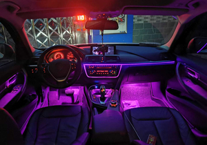 Phù hợp cho BMW 3 Series F30 F31 GT 4 Series 2014-2019 F32 F33 F34 F36 môi trường xung quanh ánh sáng trang trí bầu không khí thông qua trung tâm dẫn thanh - Product Image 3