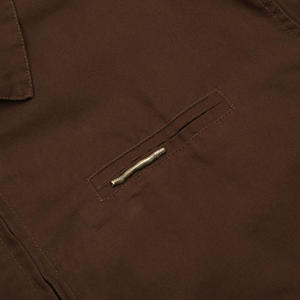 Crazy Maker, nueva chaqueta de lona personalizada para hombre, chaqueta gruesa y cómoda, decoración de Metal, chaqueta de calle antigua rota a la moda - Product Image 6