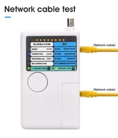 Alta calidad remoto RJ11 RJ45 USB BNC LAN Network Cable Tester UTP STP LAN Cable Tracker Detector Compatible WiFi GPRS TCP