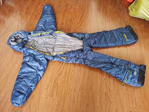 Saco de dormir portátil para caminar en clima frío, impermeable, para invierno, para humanos, con brazos y piernas, novedad de 2017 - Product Image 3