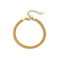 Bracelet Chaîne Classique Minimaliste de Luxe Tendance en Argent Sterling 925 pour Femme - Vente en Gros de Bijoux Fins