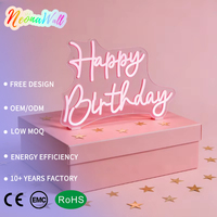 Enseigne néon LED Neonawall IP65, à intensité variable par USB, pour la maison, le bar, le café, les fêtes, les mariages, la Saint-Valentin, la décoration murale, les cadeaux