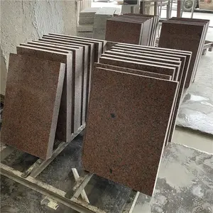 Ahorn 200 × 60 cm chinesische Fliesene G652 roter Granit
