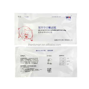 Dụng Cụ Thú Y Sow <span class=keywords><strong>Swine</strong></span> Pig Nước Tiểu Chẩn Đoán Thai Kỳ Bộ Dụng Cụ Giấy Sow Nước Tiểu Mang Thai Dải - Product Image 3