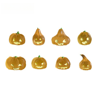 Figurine en résine KI Huacui pour Halloween, décoration de citrouille DIY, pour voiture ou bureau, petit cadeau pratique