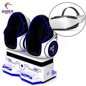 Silla VR SportVR con Forma de Huevo para Niños y Adultos - Estructura Metálica, Experiencia VR 3D IMAX y Realista para Escuelas, Parques de Aventuras y Espacios Públicos - Product Image 1