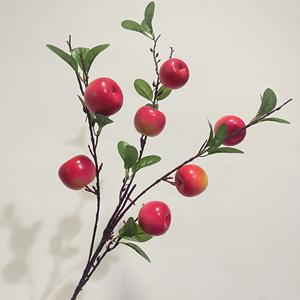 Fleurs de <span class=keywords><strong>mariage</strong></span> artificielles faites à la main SPR, <span class=keywords><strong>bouquet</strong></span> de roses en forme de grenade, lierre suspendu, feuillage de baies, décoration d'accentuation - Product Image 6