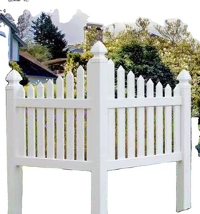 Pvc Hàng Rào Bài <span class=keywords><strong>Cap</strong></span> Hàng Rào, Trellis & Gates Longjie Áp Lực Thiên Nhiên Điều Trị Loại Gỗ - Product Image 1
