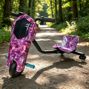 Tricycle électrique à trois roues 36V 350W avec moteur sans balais, scooter de drift pour loisirs et balades récréatives - Product Image 1