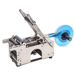 Nước giải khát sữa chai lọ có thể nhãn dán chai thủy tinh labeler Sticker chai nhựa máy dán nhãn