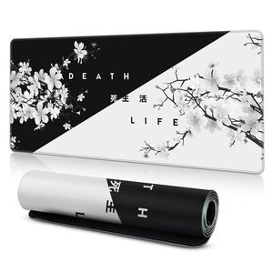 แผ่นรองเมาส์ยางรูปทรงสี่เหลี่ยม Sanxing ลายอนิเมะ ขนาด 900x300 มม. ดีไซน์ศิลปะ ลายดอกซากุระ สำหรับเล่นเกม ป้องกันการลื่น มีสินค้าพร้อมส่ง - Product Image 1