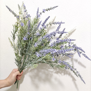 Giglio artificiale artigianale vero tocco fiori 84cm lungo stelo giglio in finta seta con rivestimento per la decorazione - Product Image 2