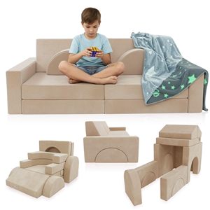Divano Modulare in Schiuma Tenderplay con Etichetta Privata, Set di Divani per Bambini per Parchi Giochi al Chiuso - Product Image 1