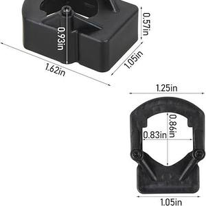 Dewalt <b>Wall</b> Mount <b>Storage</b> Holder For 20V Roof Nail Gun DCN45RN Plastic <b>Garage</b> Tool Organizer - Product Image 2