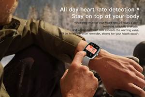 Eleve su experiencia deportiva Smartwatch Pantalla AMOLED de 1,43 "IP68 Impermeable BT Llamadas Monitor de ritmo cardíaco Asistente de voz - Product Image 5