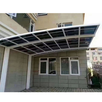 Toit en polycarbonate pour bricolage cadre en aluminium abri d'auto/garage/abri de stationnement