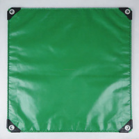 Bâche PVC enduite 450 g/m² haute résistance 1000D, imperméable, résistante aux UV, coupe-vent, occultante, unie, pour château gonflable extérieur