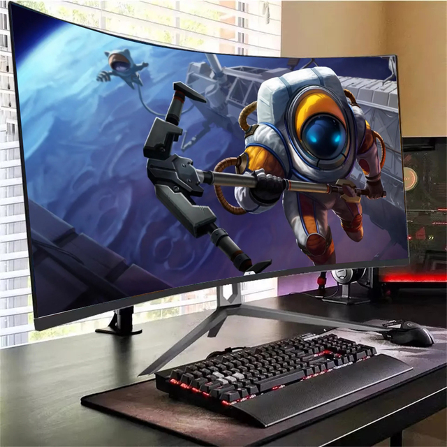 Wide Screen 32 Inch Gaming Monitor Curved 144hz 165hz Monitor LCD Screen 1K 2K 4K PC Monitor 32 Inch