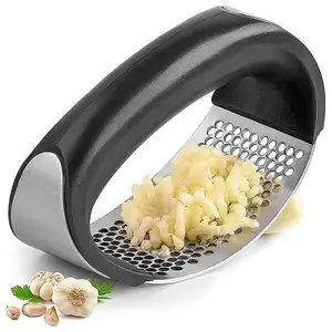 2024 manual easily tools kitchen gadgets garlic press stainless steel ginger crusher blade potato supplier