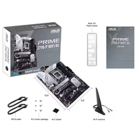 PRIME Z790-P Motherboard WIFI D4 mendukung i7-12700 CPU 13/12 Core Intel/i5-13600K dengan arsitektur memori Dual Channel
