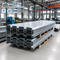 Lámina de Acero para Piso, Acero Corrugado Galvanizado, Plataforma de Acero Compuesto para Construcción de Estructuras Metálicas