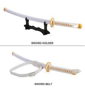 Espadas Katana <span class=keywords><strong>de</strong></span> Demon Slayer, <span class=keywords><strong>Kimetsu</strong></span> <span class=keywords><strong>No</strong></span> <span class=keywords><strong>Yaiba</strong></span>, Espadas <span class=keywords><strong>de</strong></span> <span class=keywords><strong>Yaiba</strong></span>, Tsugikuni Yoriichi, Katana <span class=keywords><strong>de</strong></span> Anime Japonés, Accesorios <span class=keywords><strong>de</strong></span> Decoración para el Hogar - Product Image 5